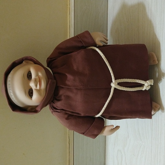 Vintage 1995 Goebel Musical Monk Porcelain Doll 125th Anniversary Ltd. Edition - Picture 1 of 5